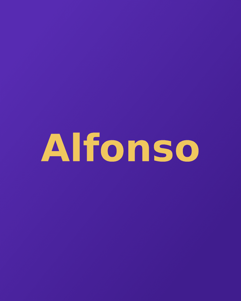 Alfonso