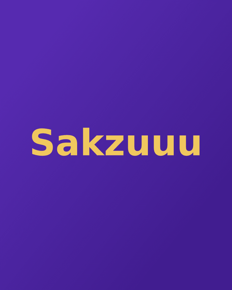 Sakzuuu