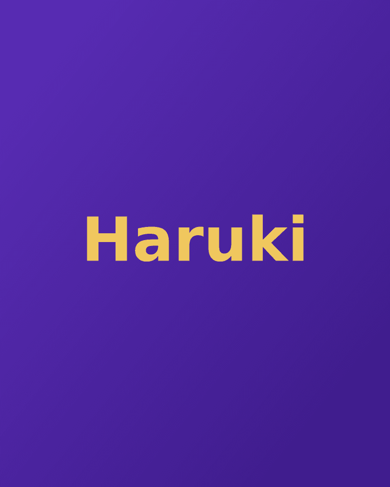 Haruki
